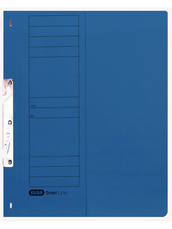 DOSAR INCOPCIAT ELBA SMART A4 1/2, CARTON MANILA 250G/MP, BLUE ANGEL, CAPACITATE 200 FILE, CULOARE ALBASTRU