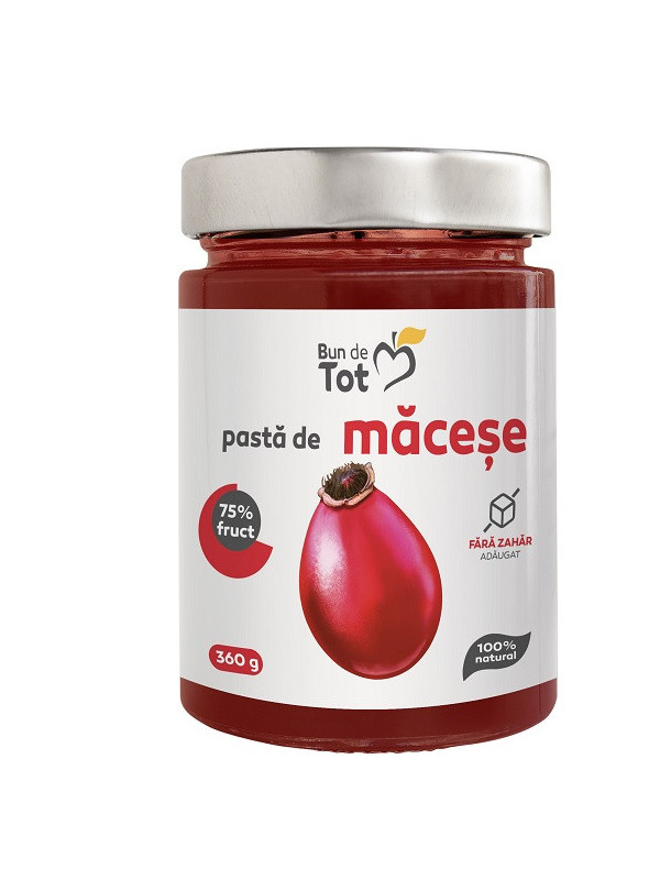 Dulceata de macese (pasta) "bun de tot" 360gr dacia plant