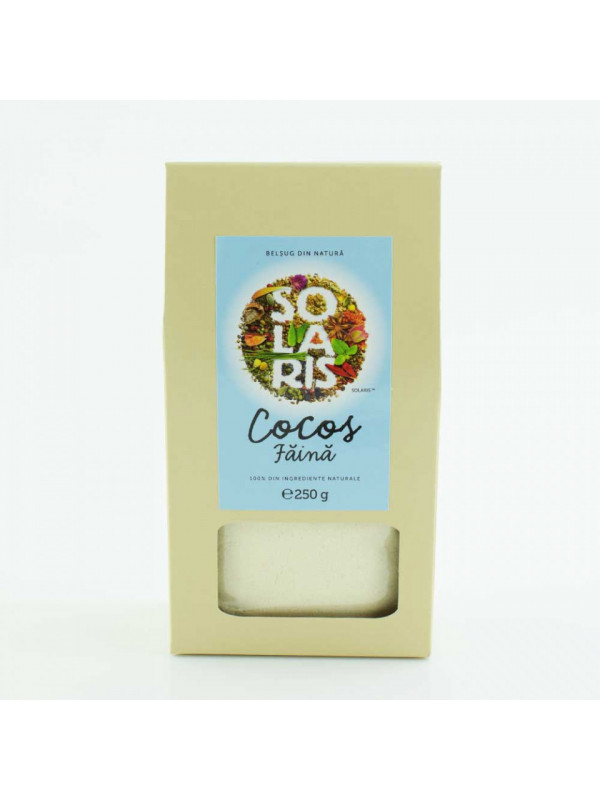 Faina de cocos 250g solaris