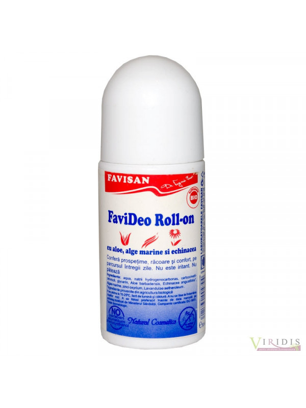 FAVIDEO ROLL-ON (aloe, alge, echinaceea) 50ml FAVISAN