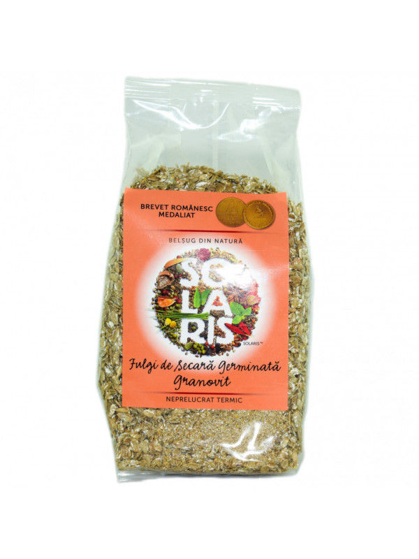 Fulgi de secara germinata granovit 350gr solaris