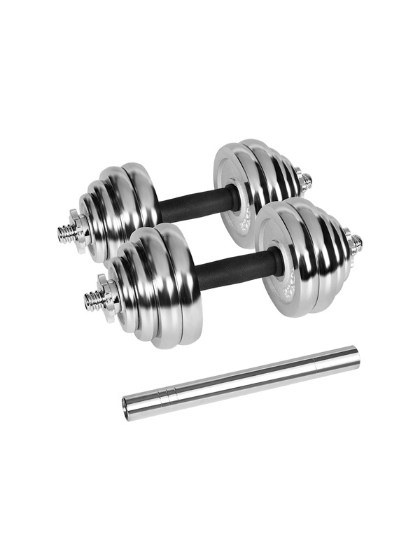 GANTERE REGLABILE CU VALIZA TOTAL 30KG REBEL ACTIVE