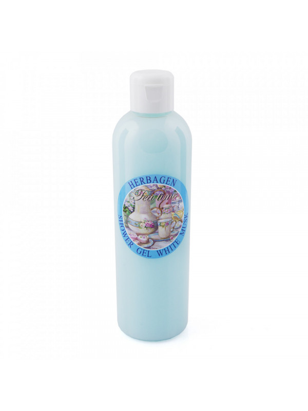 GEL DUS MOSC ALB TEA TIME 250ML