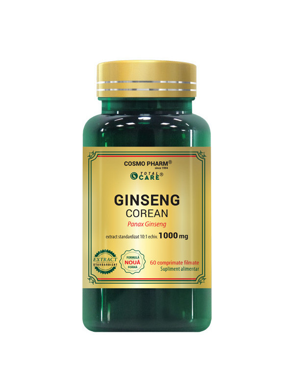 GINSENG COREAN 1000mg PREMIUM 60tb COSMO PHARM