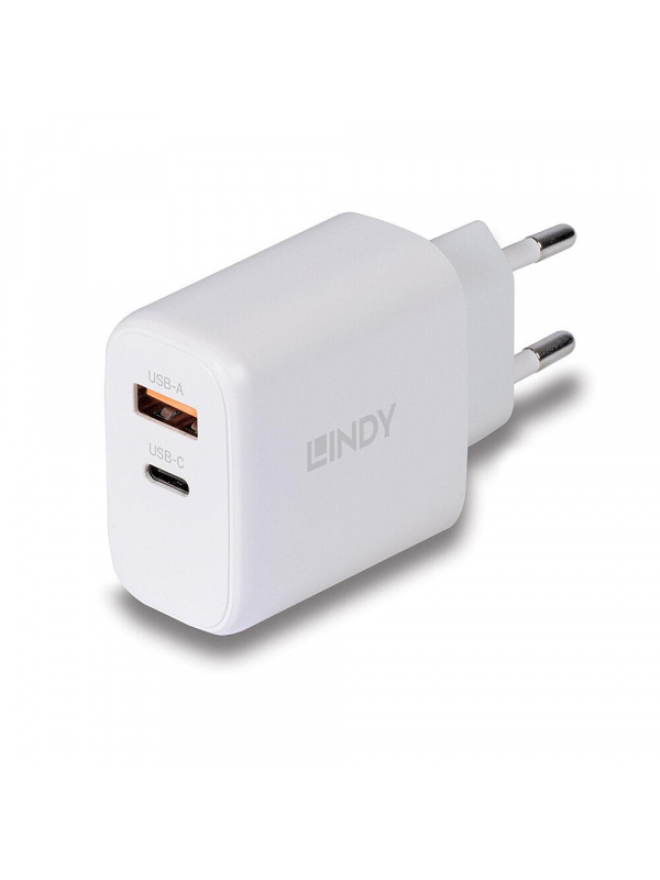 Incarcator Lindy USB Type-A & C 65W