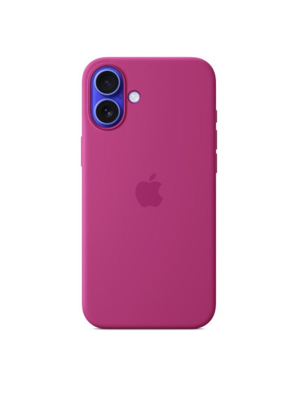 IPHONE 16 PLUS SI CASE FUCHSIA-ZML