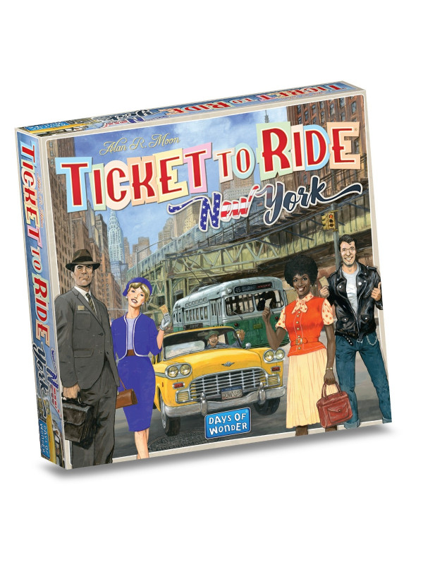 Joc de societate Ticket To Ride New York, limba engleza