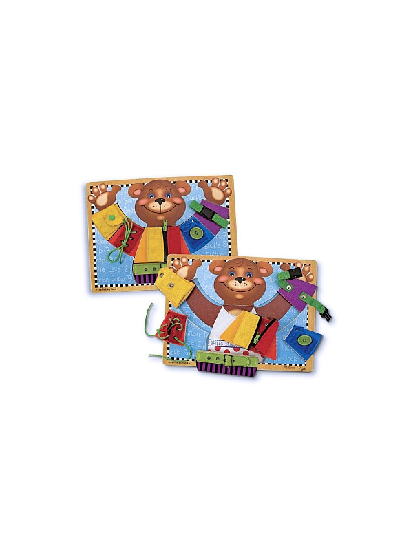 Joc pentru dezvoltarea abilitatilor Invata sa te imbraci Melissa and Doug