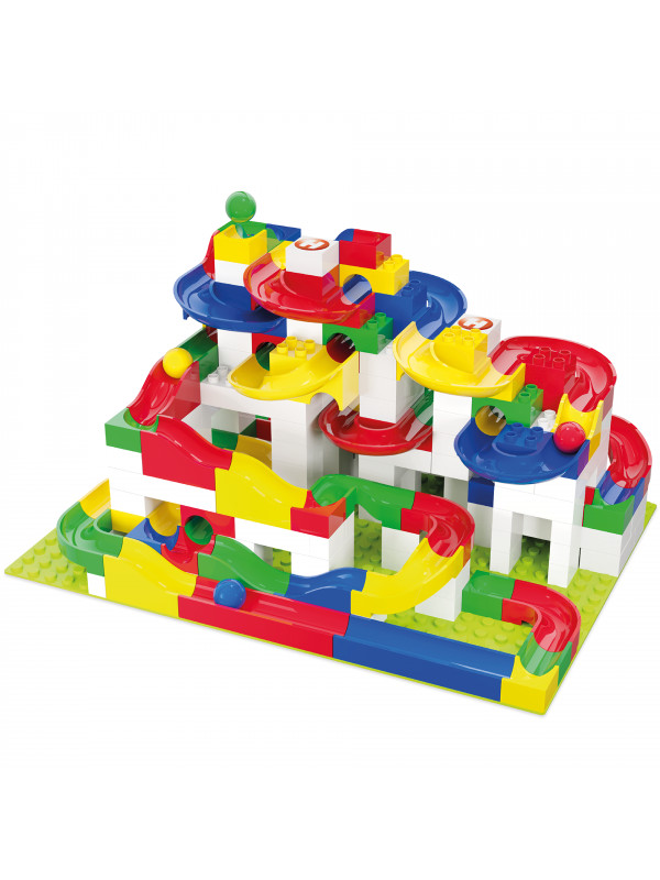 Jucarie de construit pentru copii Marble Run Hubelino (213 piese)