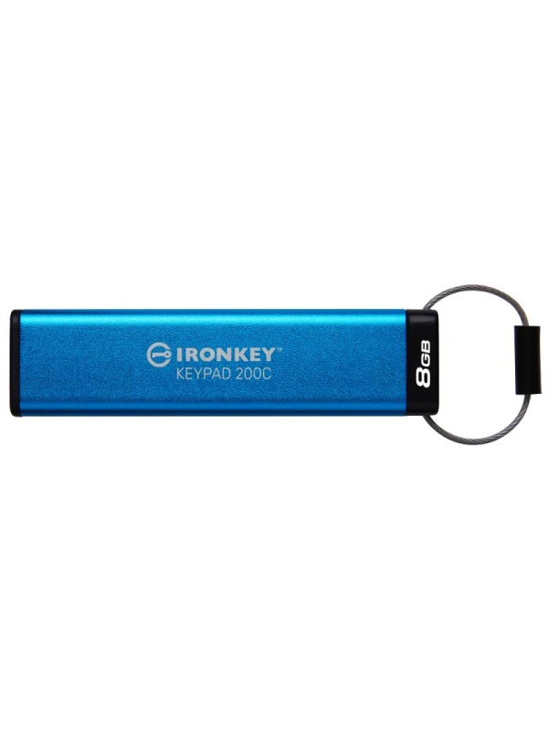 Kingston Ironkey Keypad 200C, 8GB, Blue