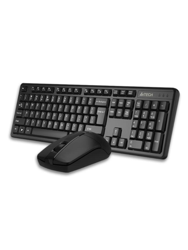 Kit A4Tech 3330N WS, negru