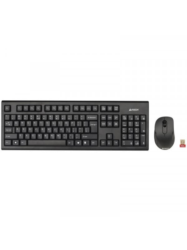 Kit a4tech 7100n wr black usb