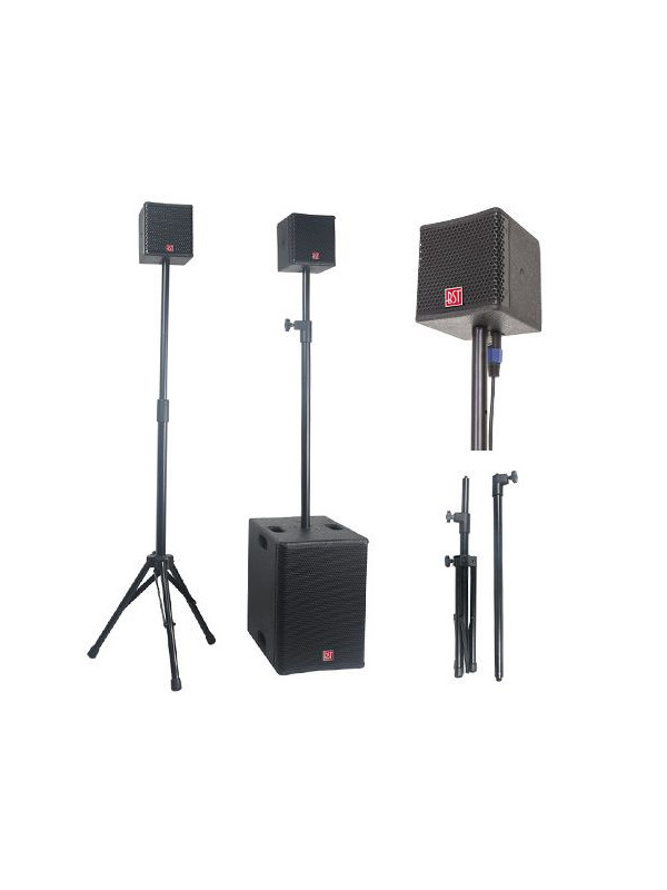 KIT SUBWOOFER 10 inch/25CM + 2 SATELITI 4inch/10CM 400W RMS BST