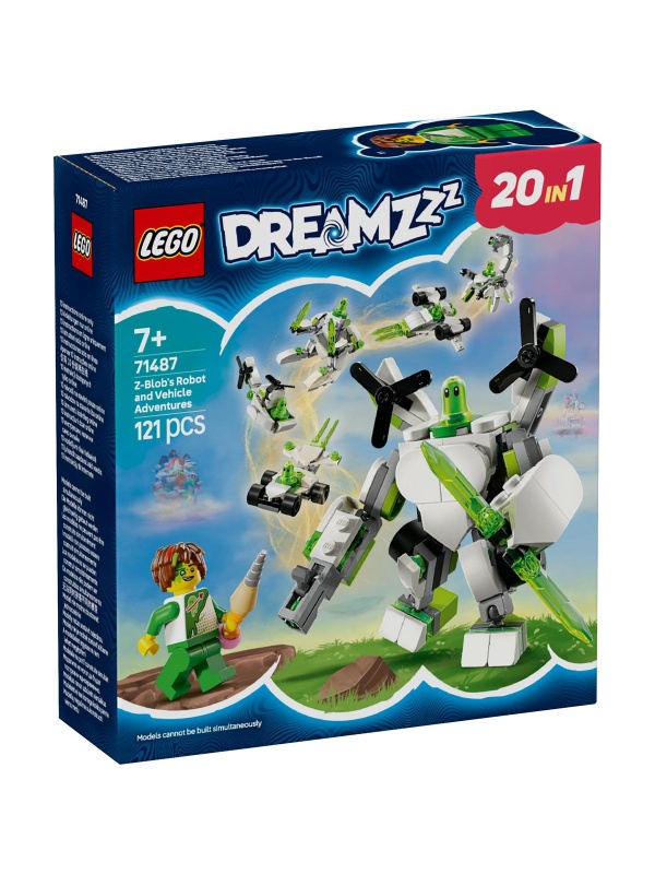 LEGO DREAMZZZ AVENTURILE CU ROBOTI SI VEHICULE ALE LUI Z-BLOB 71487