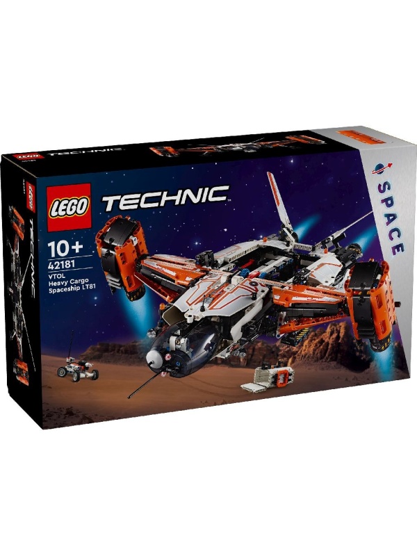 LEGO TECHNIC NAVETA SPATIALA LT81 CU DECOLARE SI ATERIZARE VERTICALA 42181