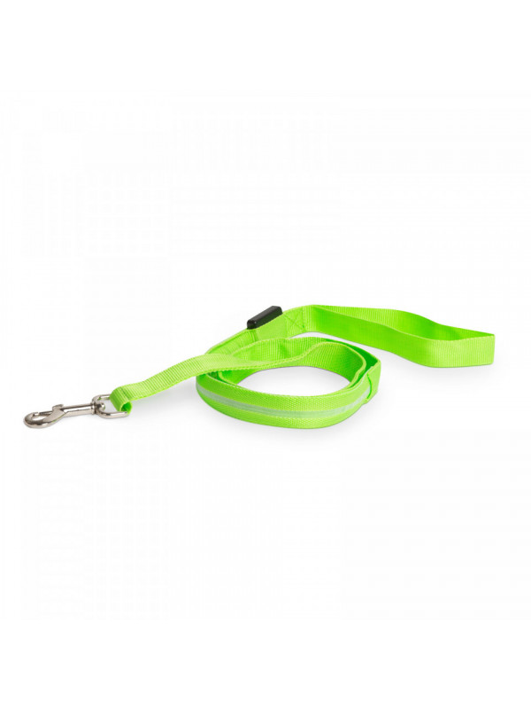 Lesa LED - functioneaza cu baterie - 120 x 2,5 cm - verde