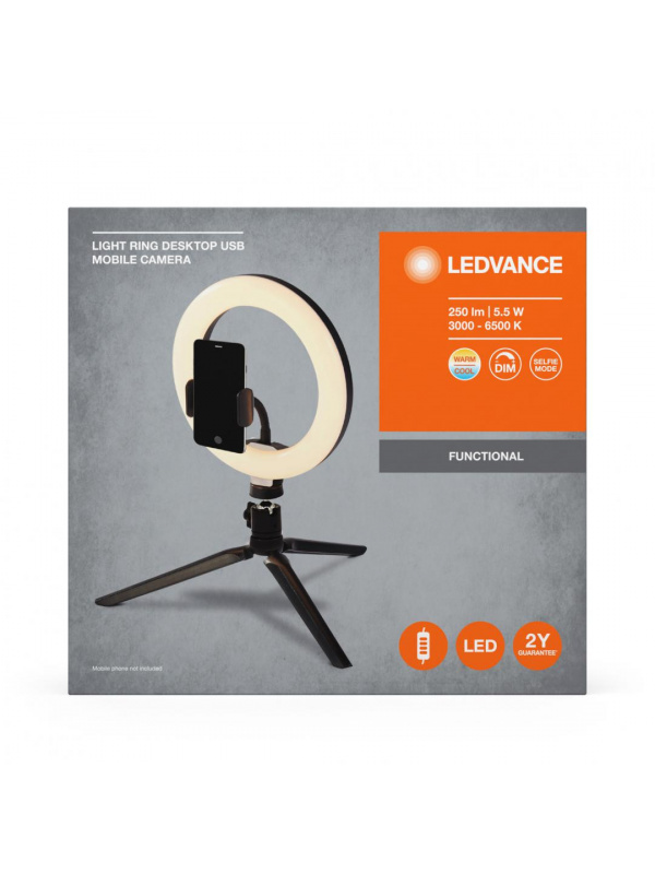 MOBILE CAMERA LIGHT RING DESKTOPUSBLEDV