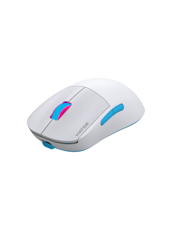 Mouse wireless Hator Quasar 2 Pro, alb-a