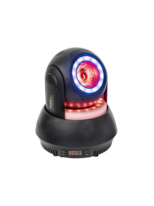 Moving Head RGBW 4 IN 1 40W + inele iluminate