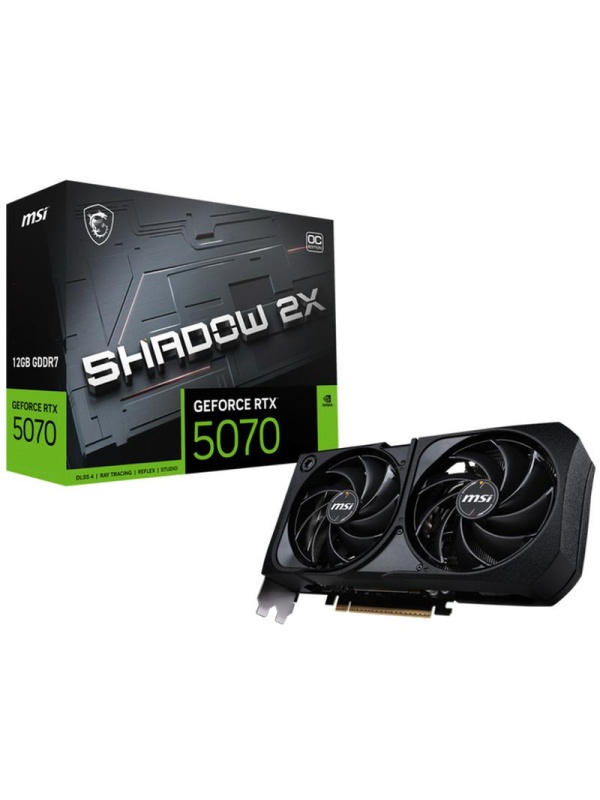 MSI GEFORCE RTX 5070 12G SHADOW 2X OC