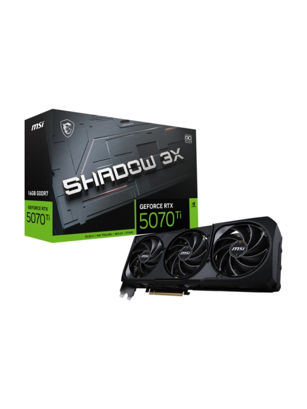 MSI GeForce RTX 5070 TI 16G SHADOW 3X OC