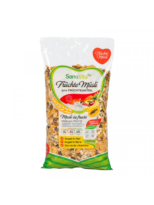 MUSLI CU FRUCTE 1KG