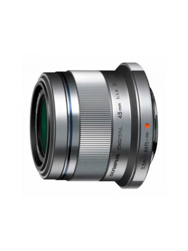 Obiectiv Olympus M.Zuiko Digital 45mm 1:1.8 / ET-M4518 silver