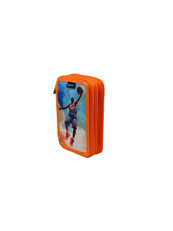 PENAR NEECHIPAT CU 3 FERMOARE, DIMENSIUNE 20 X 6 X 13 CM, MOTIV BASKET