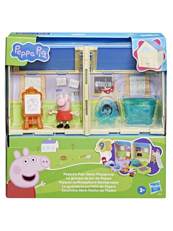 PEPPA PIG LOCUL DE JOACA APASA SI DESCHIDE AL LUI PEPPA