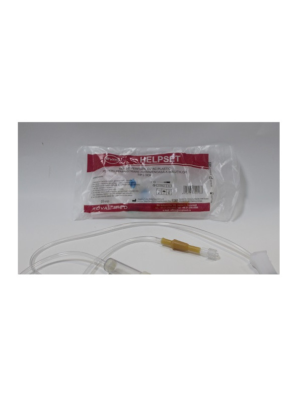 PERFUZOR CU AC PLASTIC HELPSET LOCK