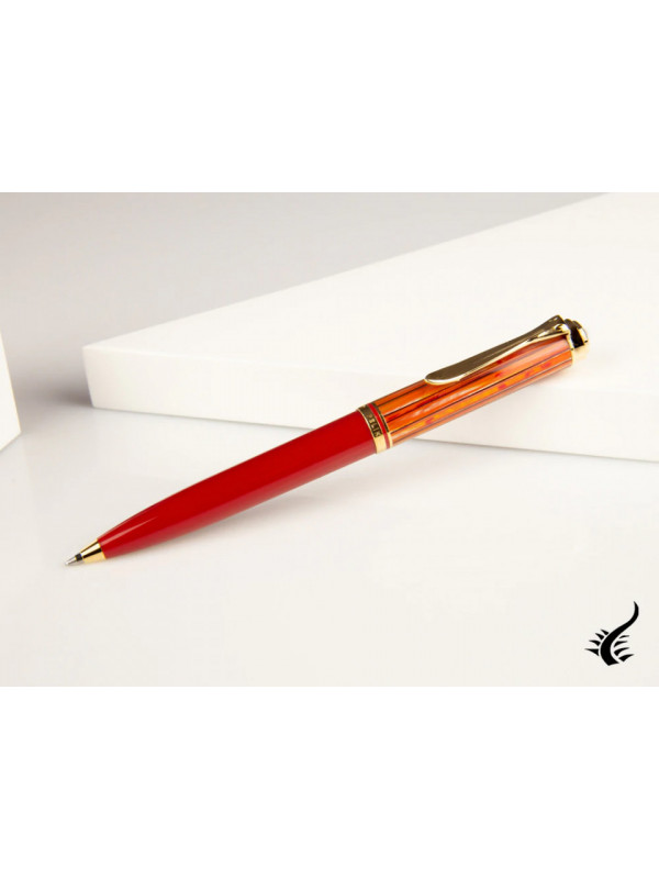 Pix souveran k600 corp tortoiseshell-red accesorii placate cu aur cutie cadou