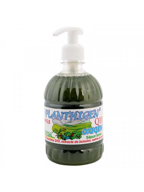 PLANTHIGEN SAPUN LICHID Q10 OXYGEN (BUSUIOC) 500ML