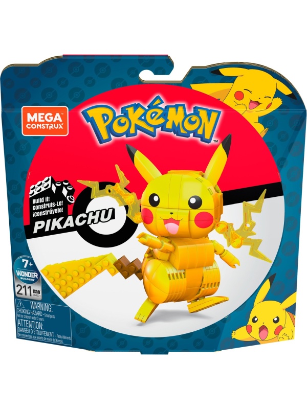 POKEMON MEGA CONSTRUCT FIGURINA PIKACHU