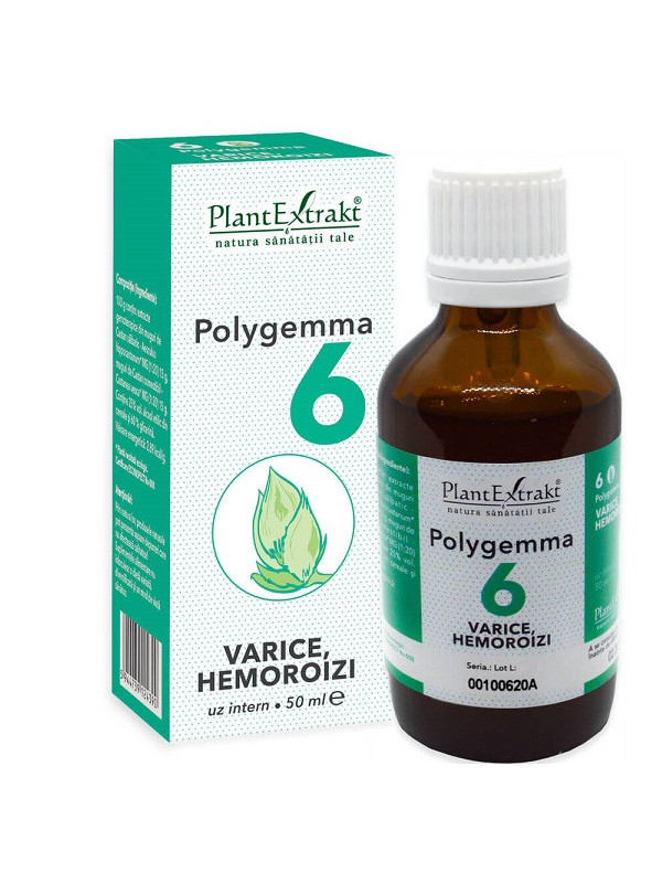 POLYGEMMA 6 VARICE, HEMOROIZI 50ML