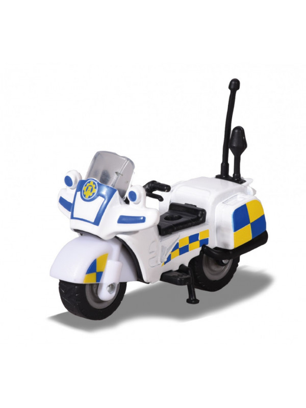 Pompierul sam vehicul din metal motocicleta scara 1 64