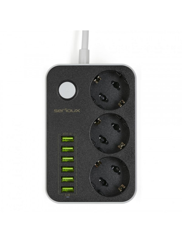 Prelungitor cu protectie srx ps36b
