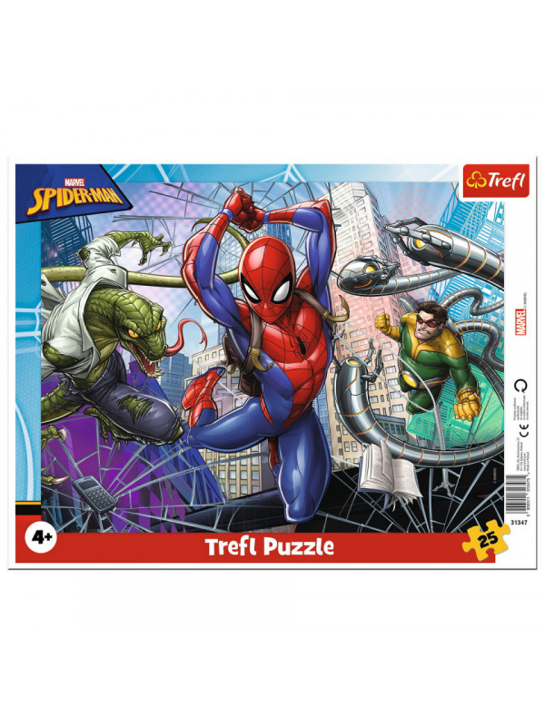 Puzzle 25 plansa curajosul spiderman
