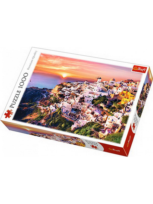 Puzzle trefl 1000 apus in santorini