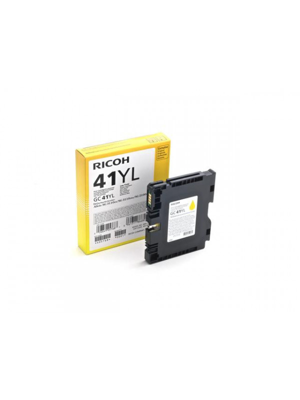 Ricoh Yellow Gel Low Yield GC 41YL (600 prints)