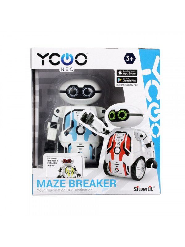 Robot electronic maze breaker