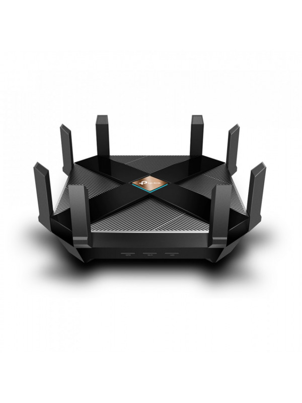 ROUTER TP-LINK wireless 6000Mbps,1 x WAN Gigabit, 8 porturi Gigabit, 2.4 Ghz/5 Ghz dual band, 8 antene externe, WI-FI 6 "Archer AX6000"