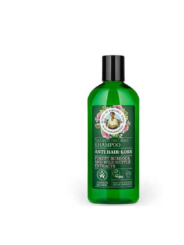 Sampon impotriva caderii parului cu brusture si urzica "rba" 260ml adams vision
