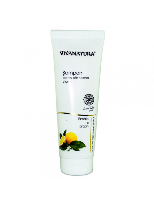 SAMPON NATURAL CU LAMAIE SI ARGAN-par normal 250ml VIVA NATURA