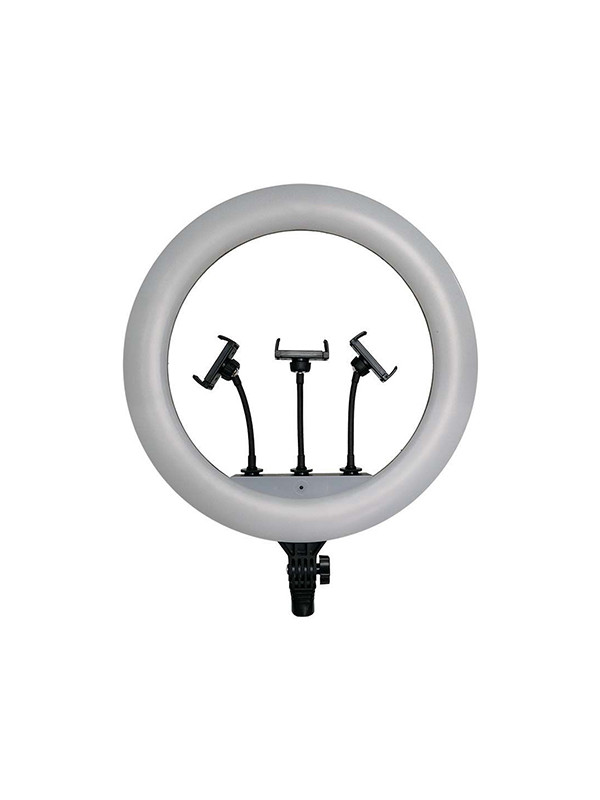 SELFIE RING LIGHT 55W CU TREPIED SI SUPORT 3 TELEFOANE