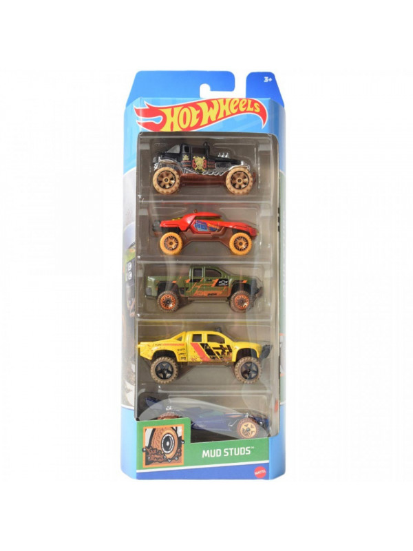 SET 5 MASINI HOT WHEELS MUD STUDS