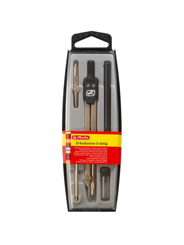 Set 5 piese Compas Herlitz