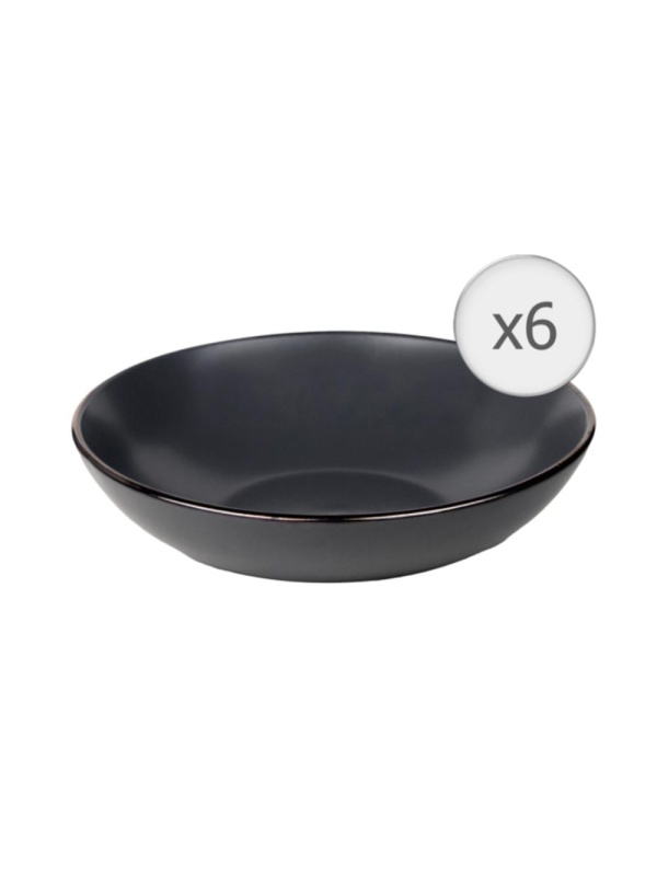 SET 6 F.ADANCI, CERAMICA 20 CM, CALYPSO