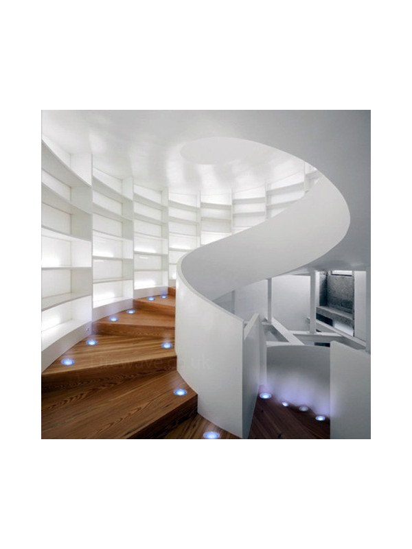 Set 6 Lampi LED Wireless, autoadezive, cu telecomanda, pentru iluminat scari sau mobilier