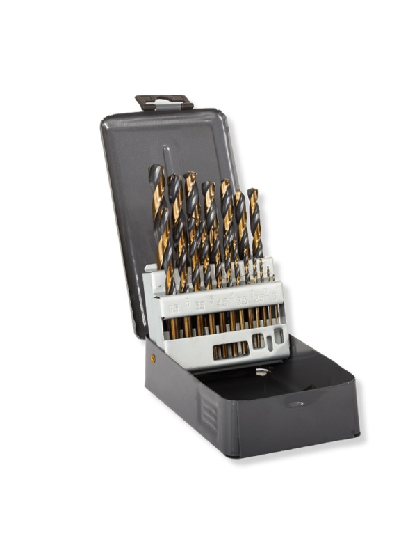 SET BURGHIE METAL HSS 135° IN CUTIE 1-13MM - 25P.