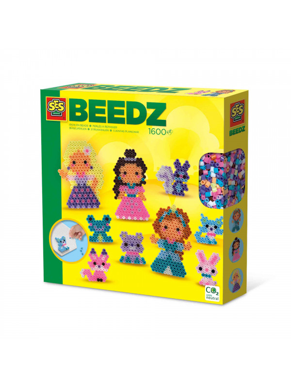 Set creativ Beedz - Margele de calcat Printese si animale